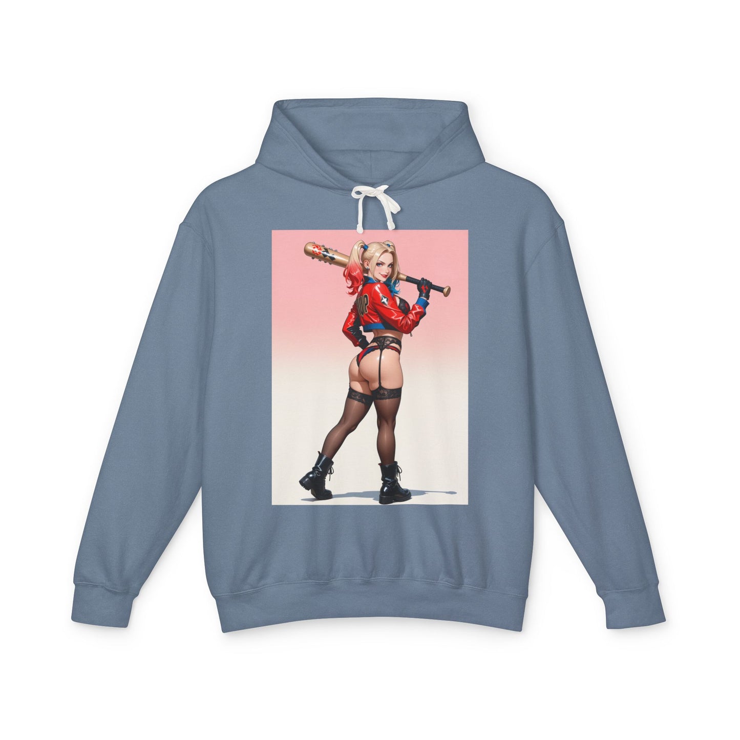 Harley Quinn Hoodie | Gothic Gotham Hoodie für DC-Fans | Waifu Villain Pullover