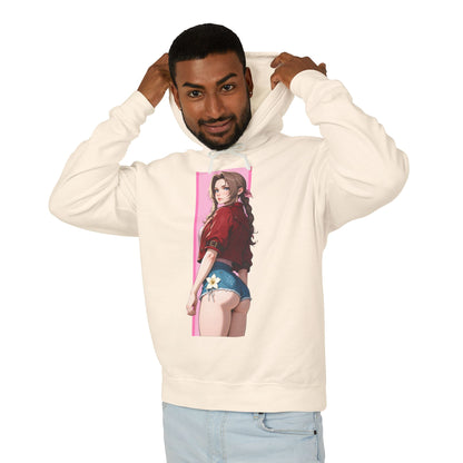 Aerith Gainsborough Hoodie | Fantasy RPG Hoodie | Anime Heroine Pullover