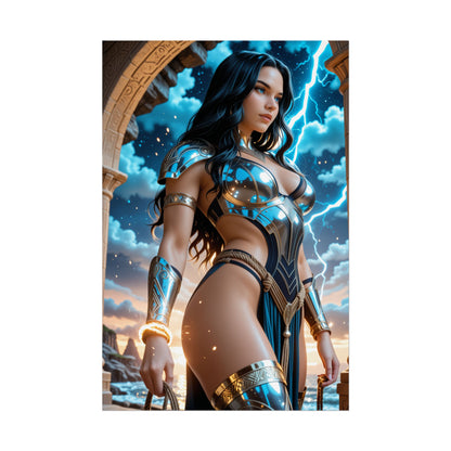 Настінний плакат із зображенням героїні | Принт Донни Трой для кімнати або офісу в стилі коміксів