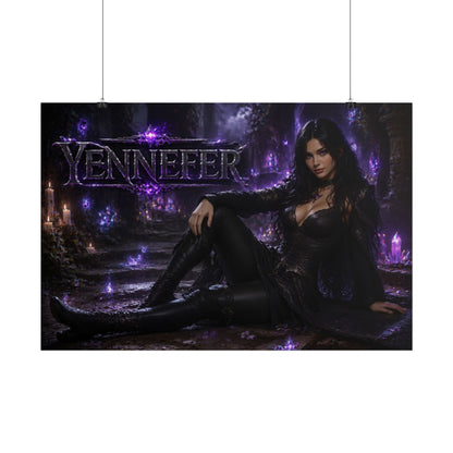 Fantasy Wall Art Yennefer The Witcher Poster Room Decor Collector Gift Art Print