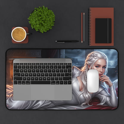 Game of Thrones Mouse Pad, Daenerys Desk Mat, Gamer Gift
