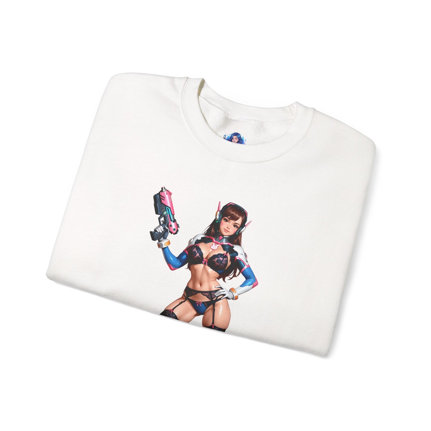 Толстовка D.Va, футболка Overwatch Crewneck, ігровий одяг для фанатів та гравців кіберспорту