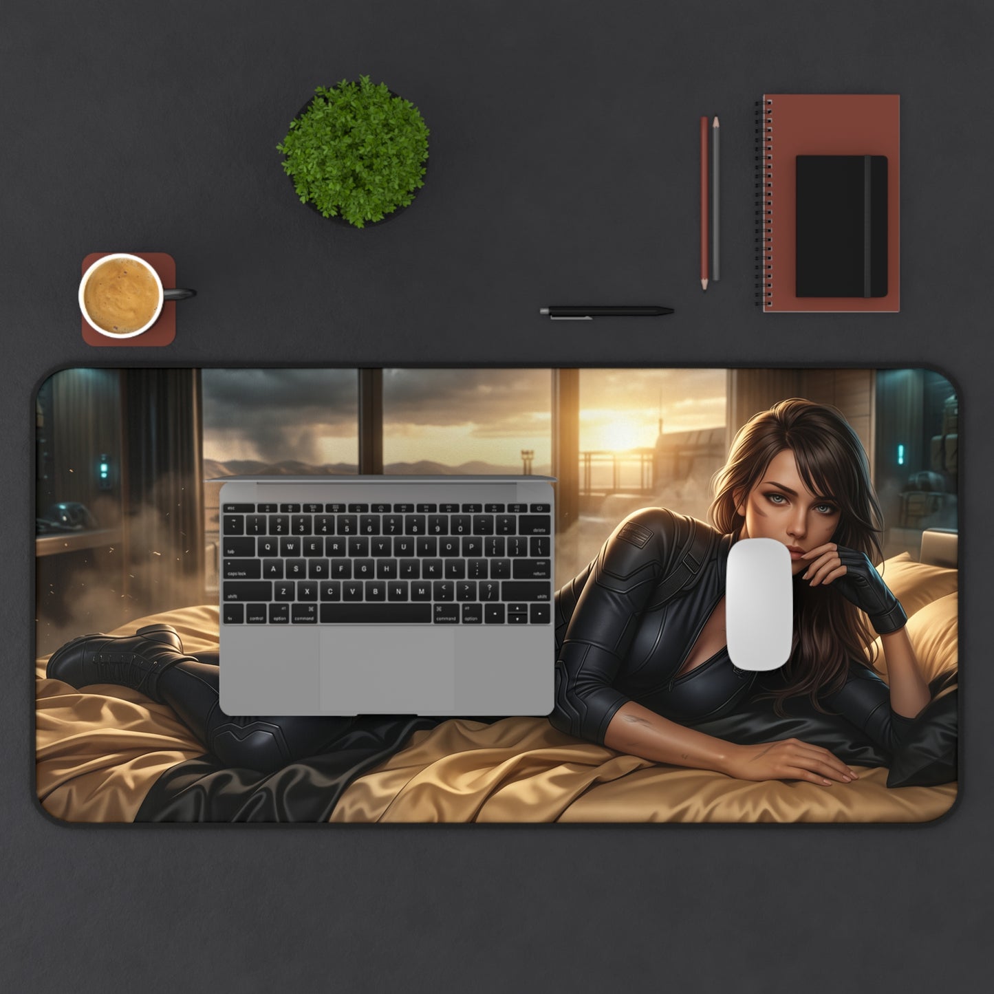 Metal Gear Solid Mouse Pad, Quiet Desk Mat, Gamer Gift XXL