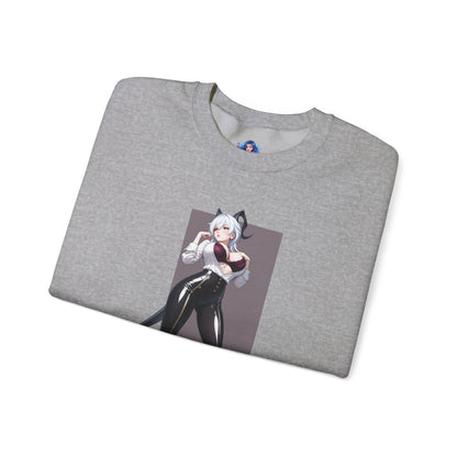 Zani Sweatshirt, Fantasy Heroine Crewneck, Stylish Anime-Inspired Streetwear for Fans