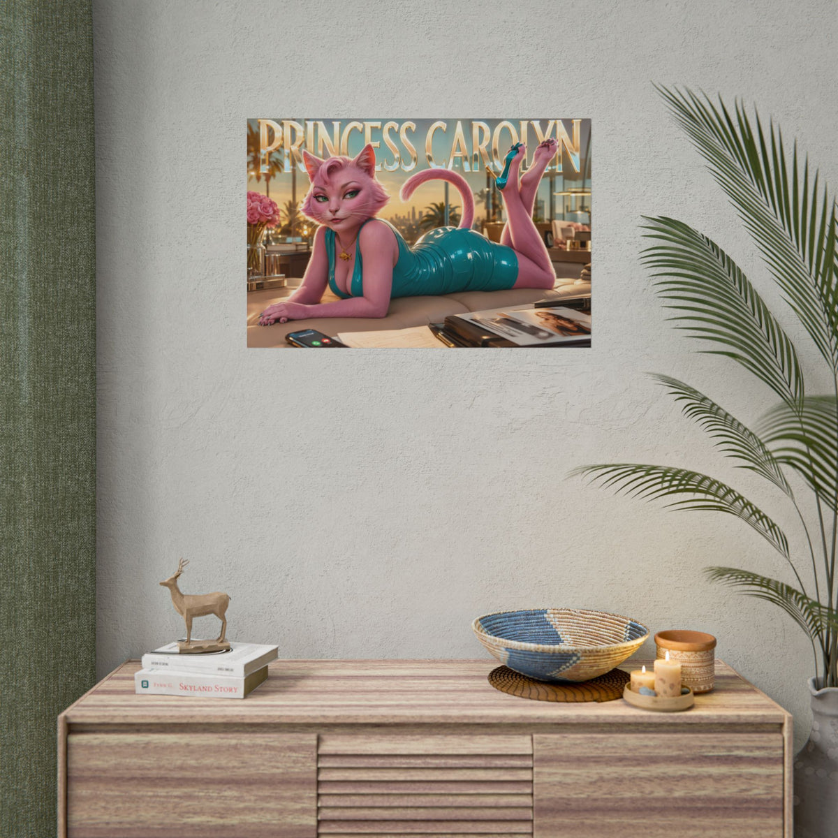 Princess Carolyn BoJack Horseman Wall Art Poster Character Decor Collector Gift