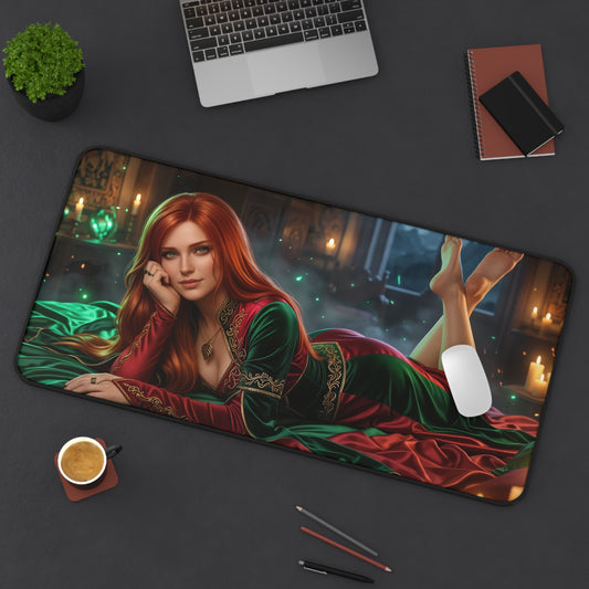 The Witcher Mouse Pad, Triss Merigold Desk Mat, XXL Pad