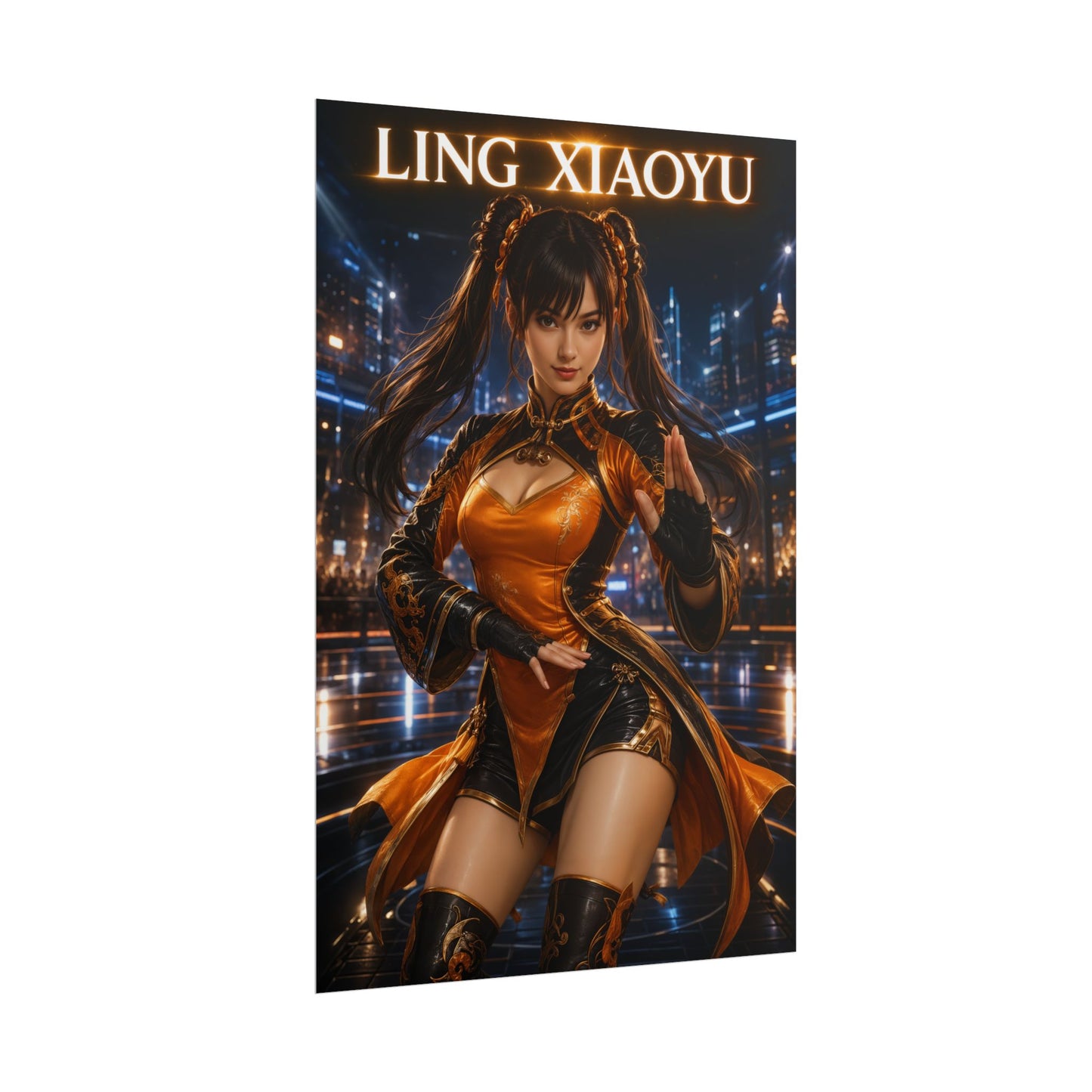 Ling Xiaoyu Tekken 8 Poster Gaming Wall Art Print Decor