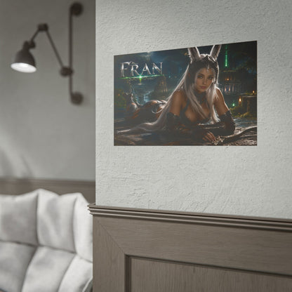 Fran Fantasy Poster Character Wall Art Bedroom Decor Collectible Print