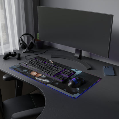 Килимок для столу Shadowheart – світлодіодний RGB-підсвітка, ігровий комплект для дівчат з аніме Waifu