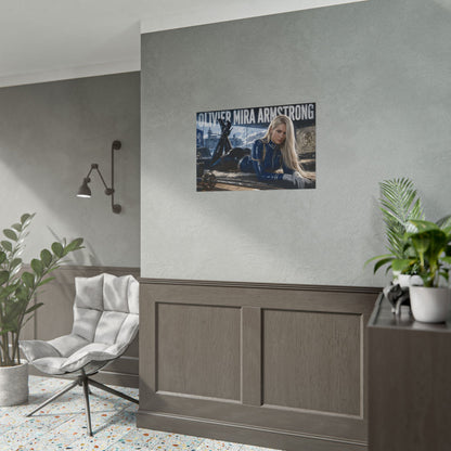 Olivier Mira Armstrong Fullmetal Alchemist Poster Wall Art Character Room Decor