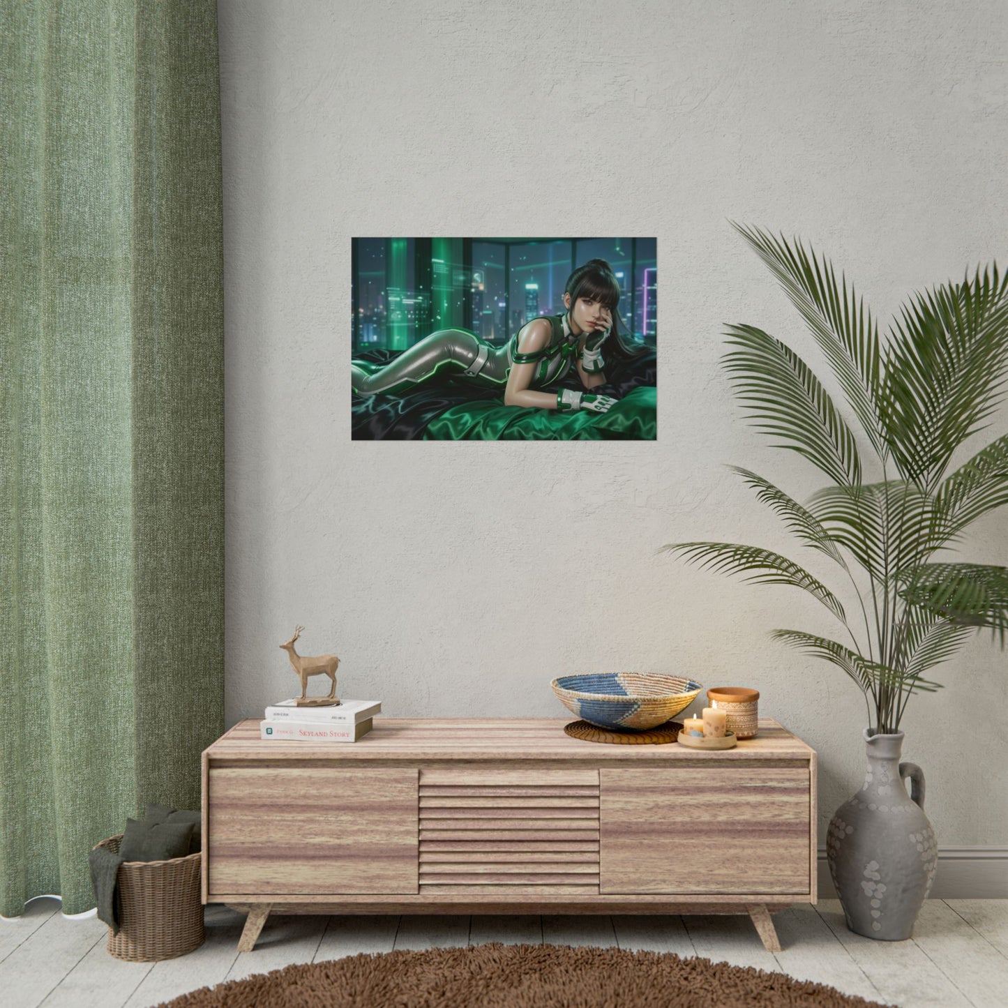 Eve Stellar Blade Poster, Sci Fi Wall Art, Gaming Print Decor