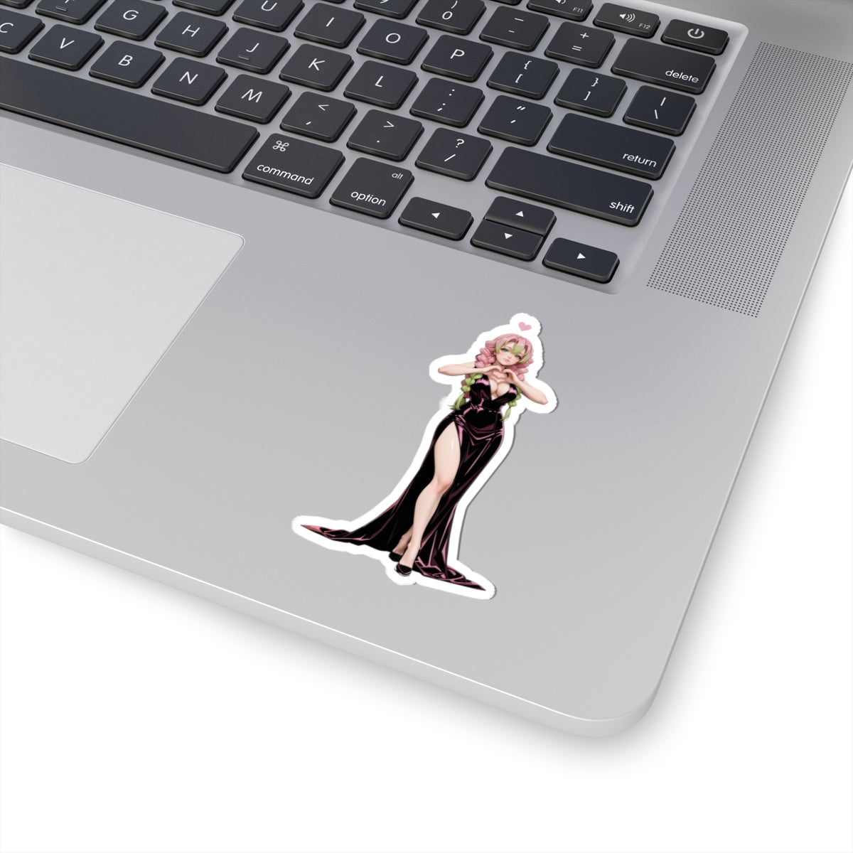 Mitsuri Kanroji Sticker – Anime Vinyl Sticker for Laptops, Journals & Indoor Decor