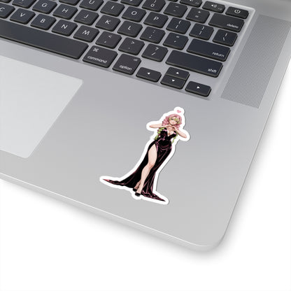 Mitsuri Kanroji Sticker – Anime Vinyl Sticker for Laptops, Journals & Indoor Decor