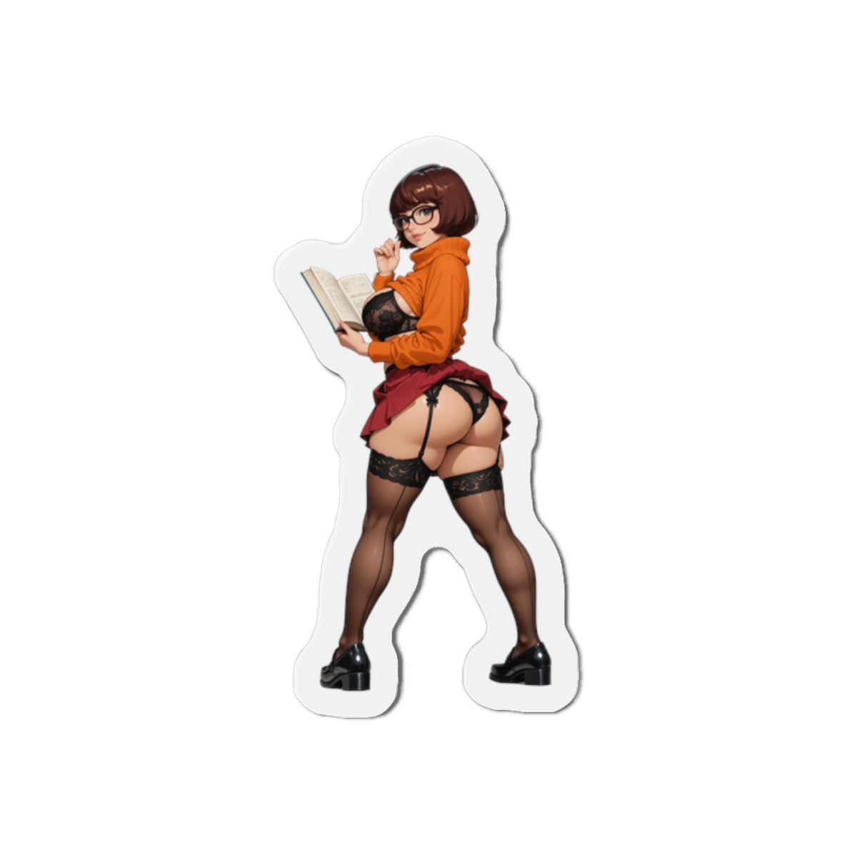 Velma Scooby-Doo Magnet – Magnet für nerdiges Anime-Mädchen, süße Kühlschrankdekoration