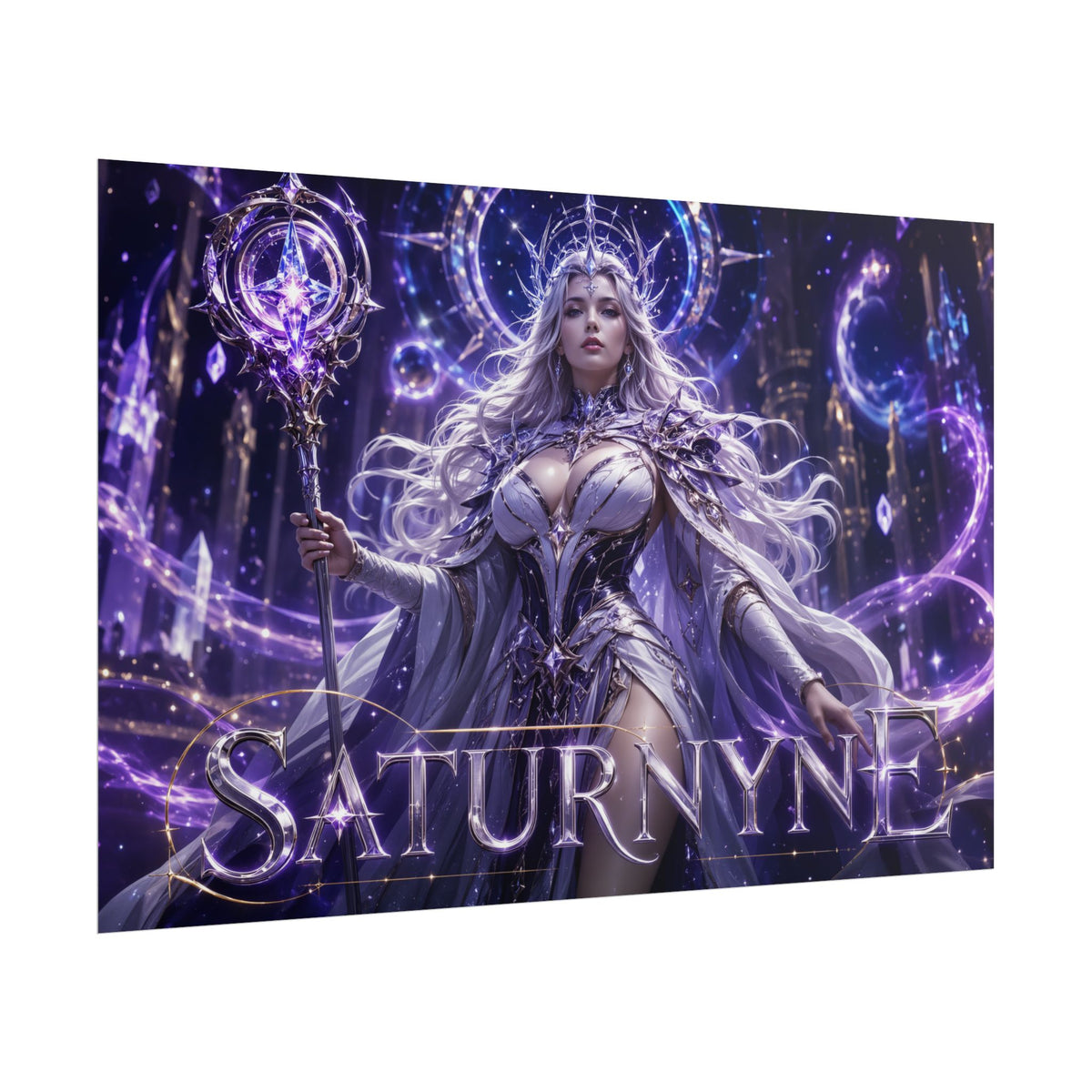 Saturnyne Comic Poster Character Wall Art Collector Room Decor Art Print