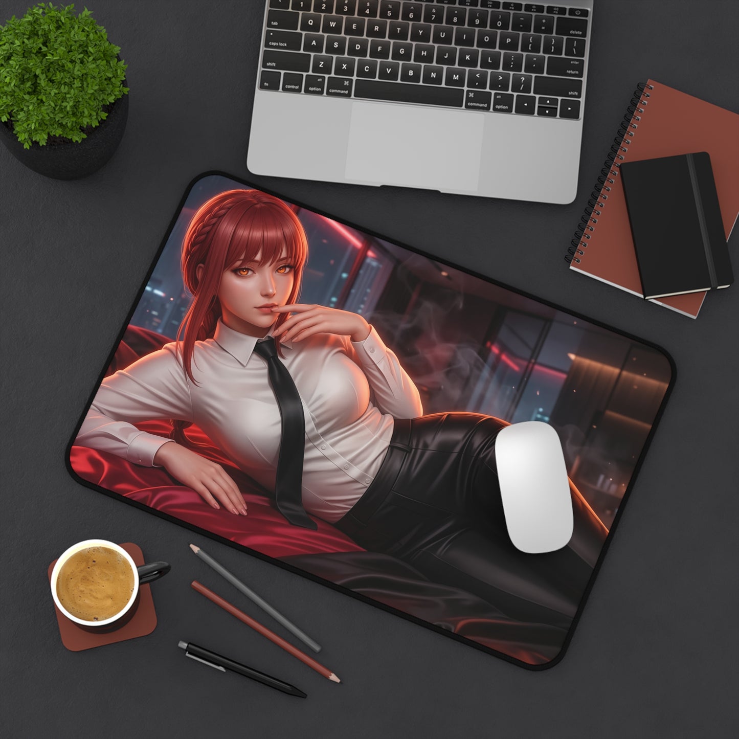 Chainsaw Man Mouse Pad, Makima Desk Mat, Gamer Gift XXL