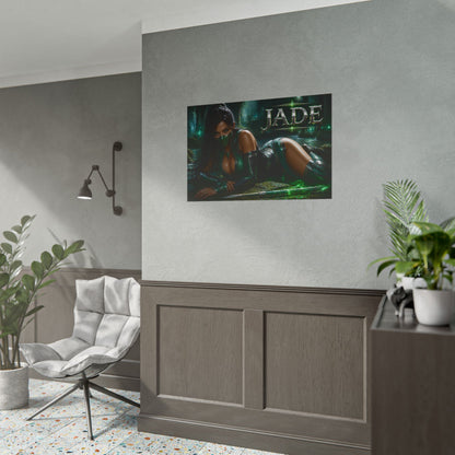 Jade Mortal Kombat Gaming Poster Wall Art Gamer Room Decor Collectible Print