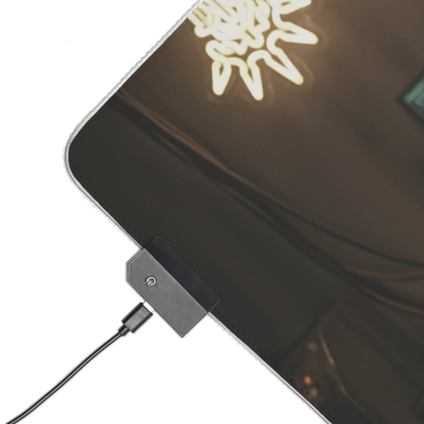 2B and A2 Desk Mat – LED RGB Pad, Waifu Android Anime Girl Gaming Setup