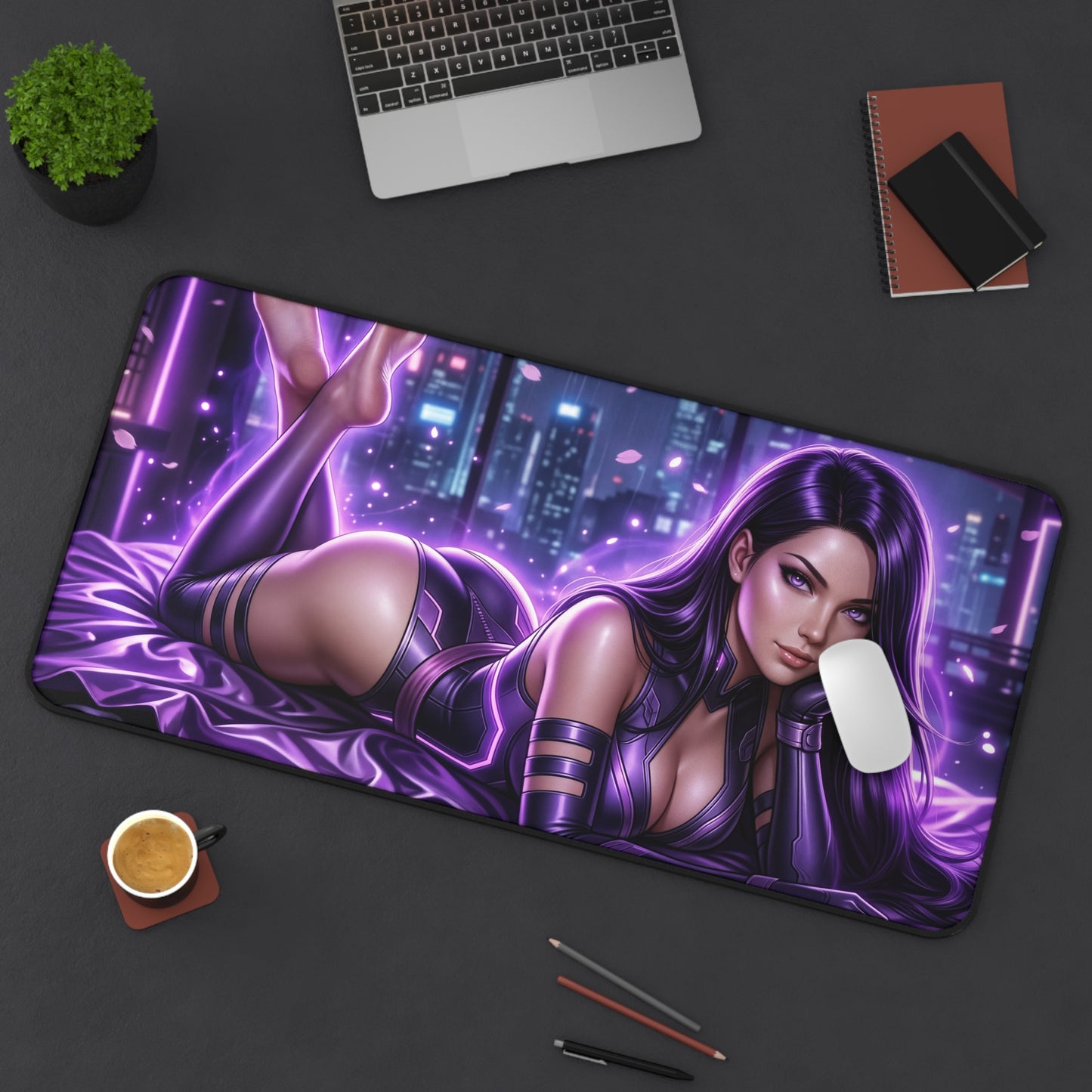 Marvel Mouse Pad, Psylocke Desk Mat, Large Gaming Pad