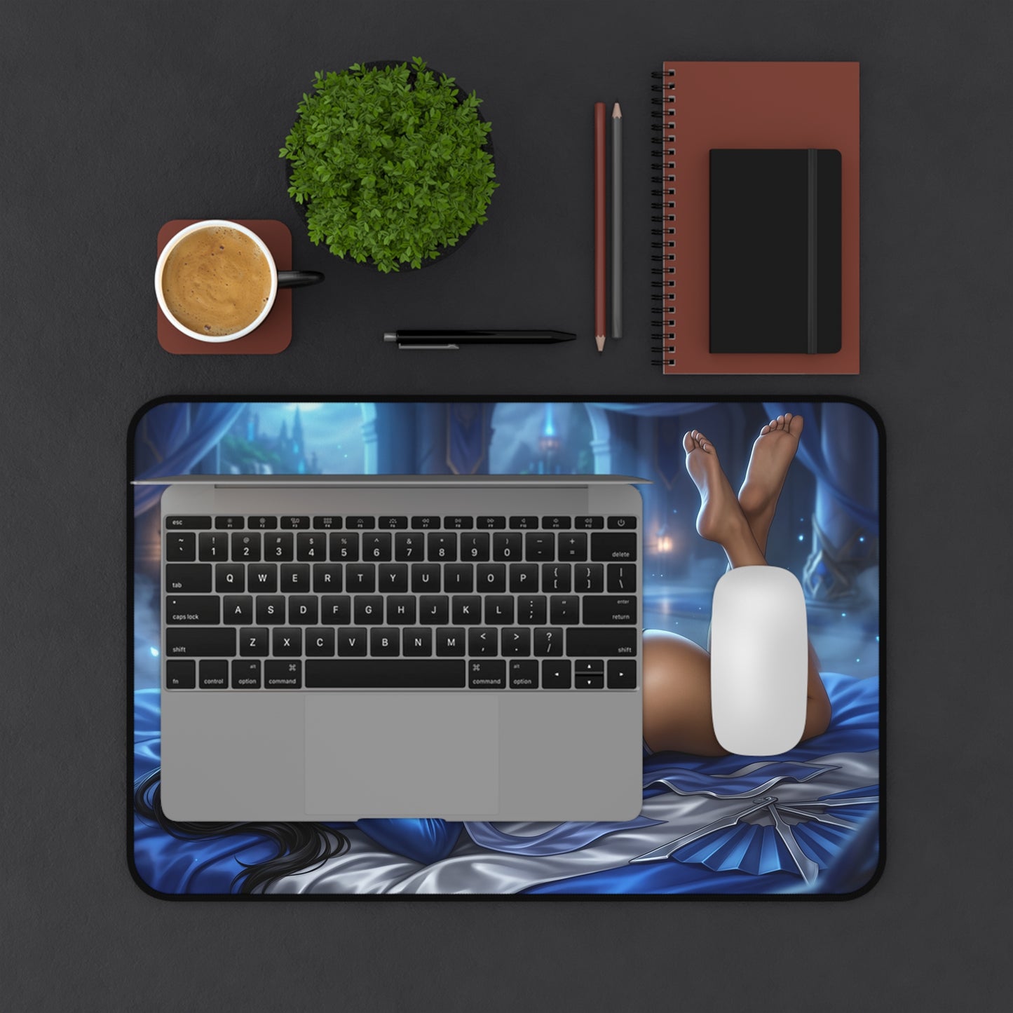 Mortal Kombat Mouse Pad, Kitana Desk Mat, Gamer Gift XXL