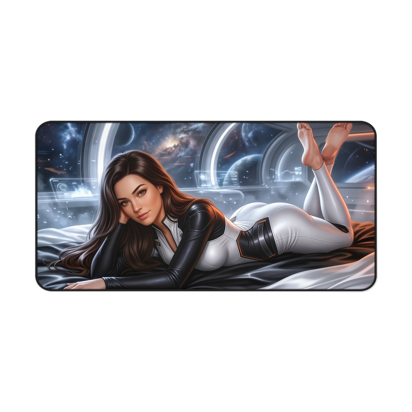 Mass Effect Mouse Pad, Miranda Desk Mat, Gamer Gift XXL