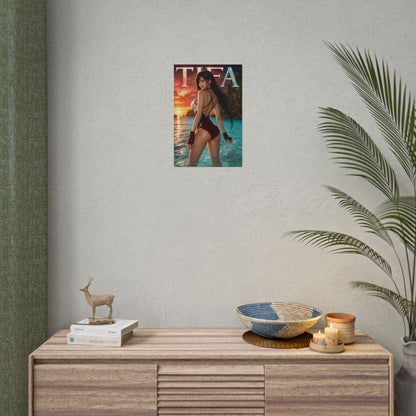 Tifa Lockhart Poster PC Gaming Wall Decor Bedroom Art Collector Gift