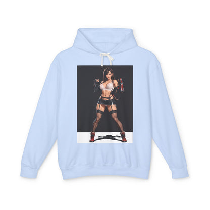 Tifa Lockhart Hoodie | Kampfsportheldin Hoodie | Anime-Kämpferin Pullover