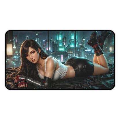 Final Fantasy Mouse Pad, Tifa Desk Mat, Gamer Gift XXL