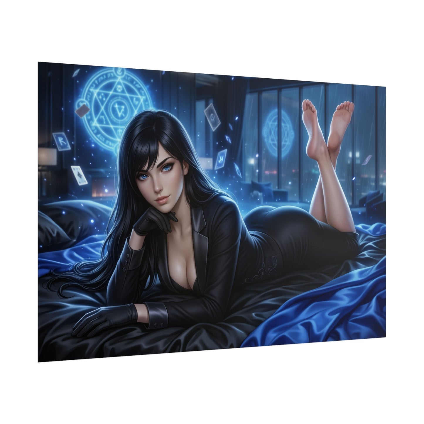 Zatanna Poster, DC Comics Wall Art, Fantasy Print, Room Decor