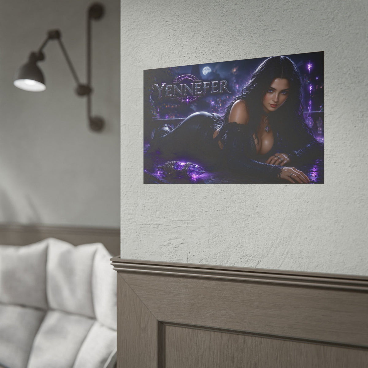 Fantasy Wall Art Yennefer The Witcher Poster Room Decor Collector Gift Art Print