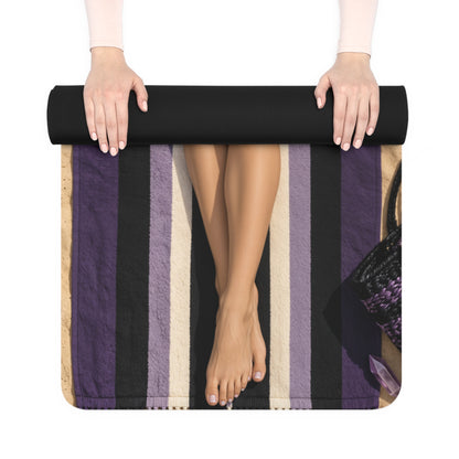 Psylocke Yoga Mat – Sexy Gamer Art Pilates & Workout Mat 24x72