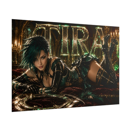 Game Room Decor Tira Soulcalibur Poster Gaming Wall Art Character Print