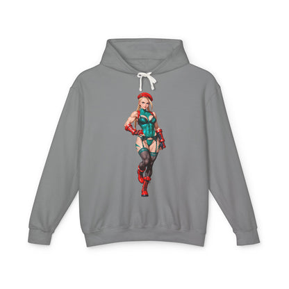 Cammy White Hoodie | Street Fighter Gamer Hoodie | Anime Waifu Grafik-Pullover
