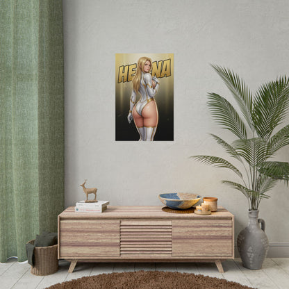 Helena Douglas Tekken Poster, Tekken Wall Art Print, Fighting Game Girl Decor, Gamer Room Wall Art, Gift