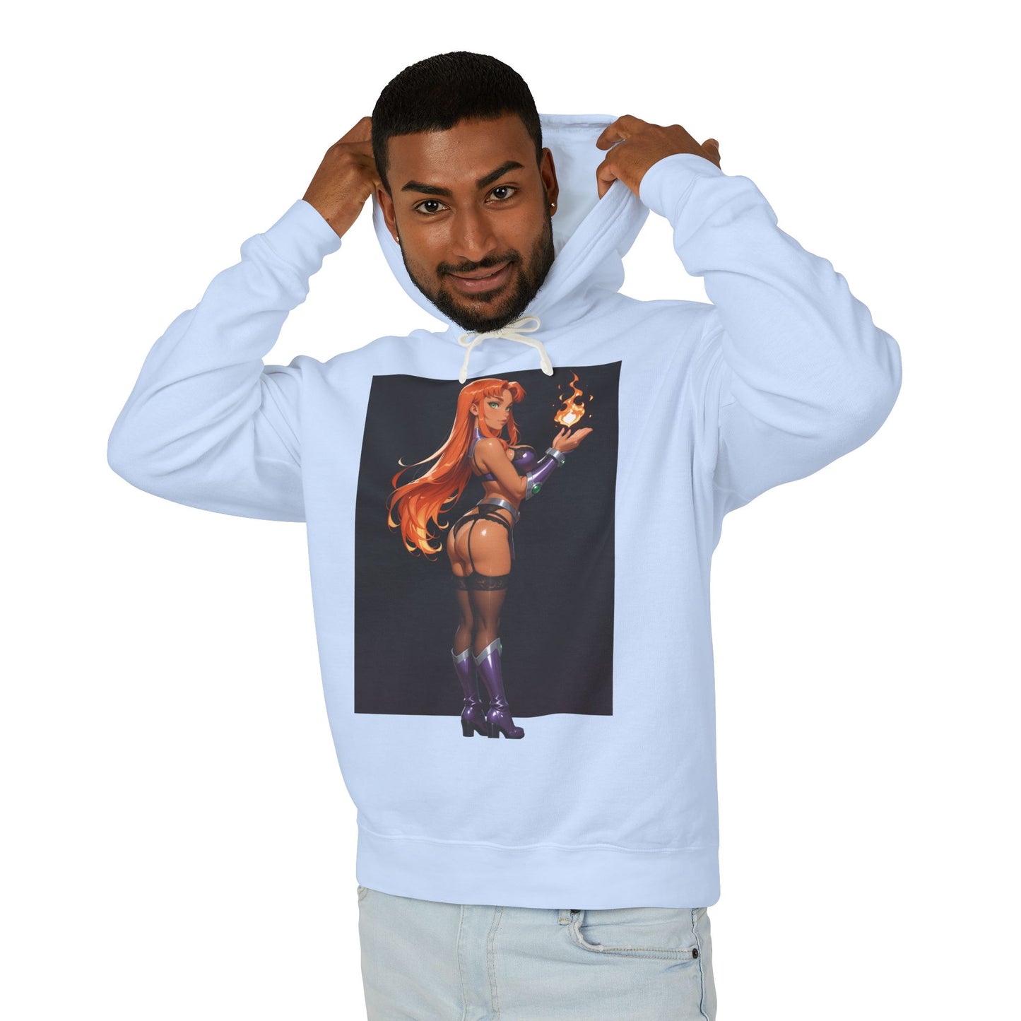 Худі Starfire | Худі DC Hero | Пуловер з аніме-принтом "Космічний воїн"