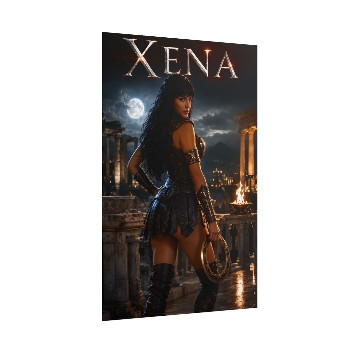 Warrior Princess Xena Fantasy Poster Collectible Wall Art Print