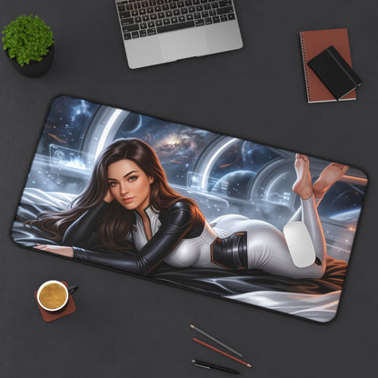 Mass Effect Mouse Pad, Miranda Desk Mat, Gamer Gift XXL