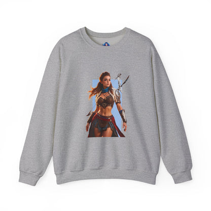Aloy Sweatshirt, Horizon Rundhalsausschnitt, Gemütliche Gaming-Streetwear für Fans und Sammler