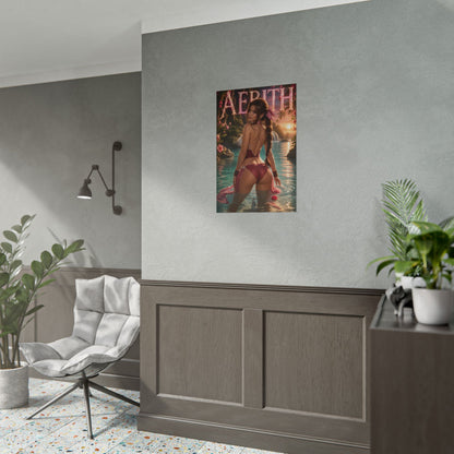 Fantasy Wall Art Aerith Gainsborough Poster Room Decor Collector Gift Art Print