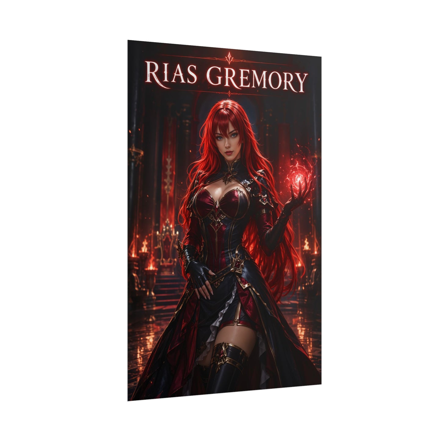 Rias Gremory High School DxD Anime Poster Wall Art Print Decor