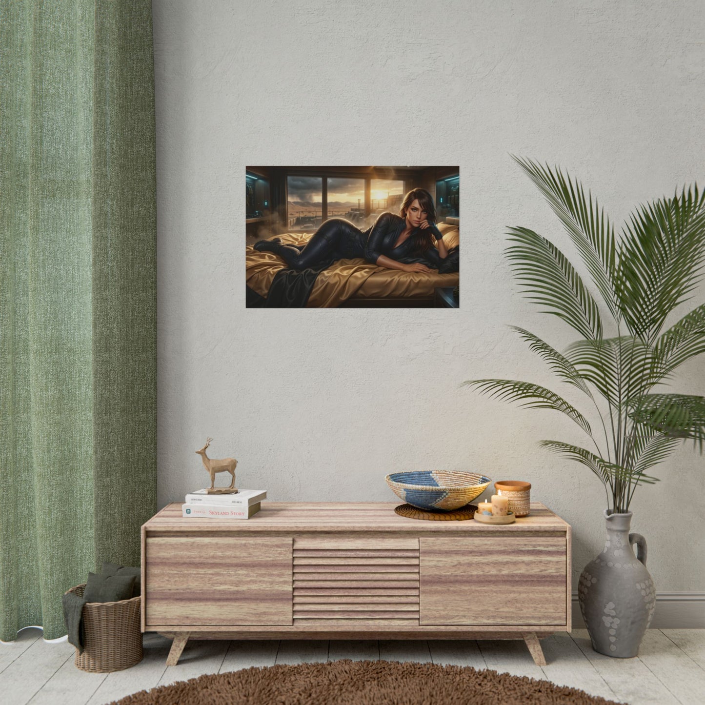 Quiet Poster, Metal Gear Solid Wandbild, Gaming Kunstdruck Deko