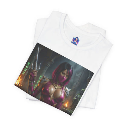Mileena Mortal Kombat T-Shirt | Kampfspiel-Shirt für Gamer &amp; Anime-Fans