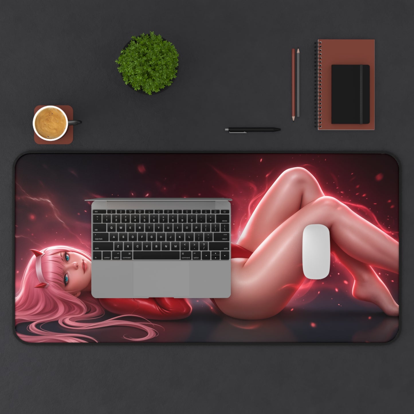 Darling in the Franxx Mouse Pad, Zero Two Desk Mat, XXL