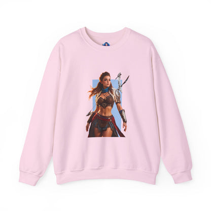 Aloy Sweatshirt, Horizon Rundhalsausschnitt, Gemütliche Gaming-Streetwear für Fans und Sammler