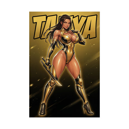 Tachy Art Print, Stellar Blade Poster, Futuristic Combat Girl Wall Art, Sci Fi Game Decor, Gamer Gift Idea