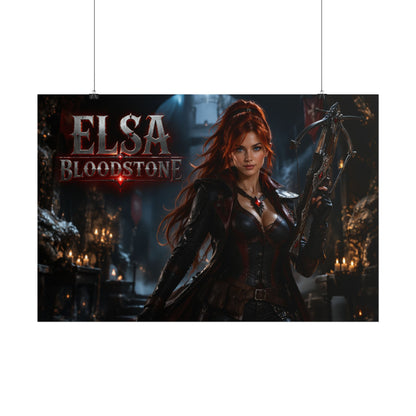 Elsa Bloodstone Comic Poster Character Wall Art Collector Room Decor Art Print