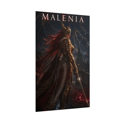 Malenia Poster, Elden Ring Wall Art, Gaming Poster, Fantasy Decor