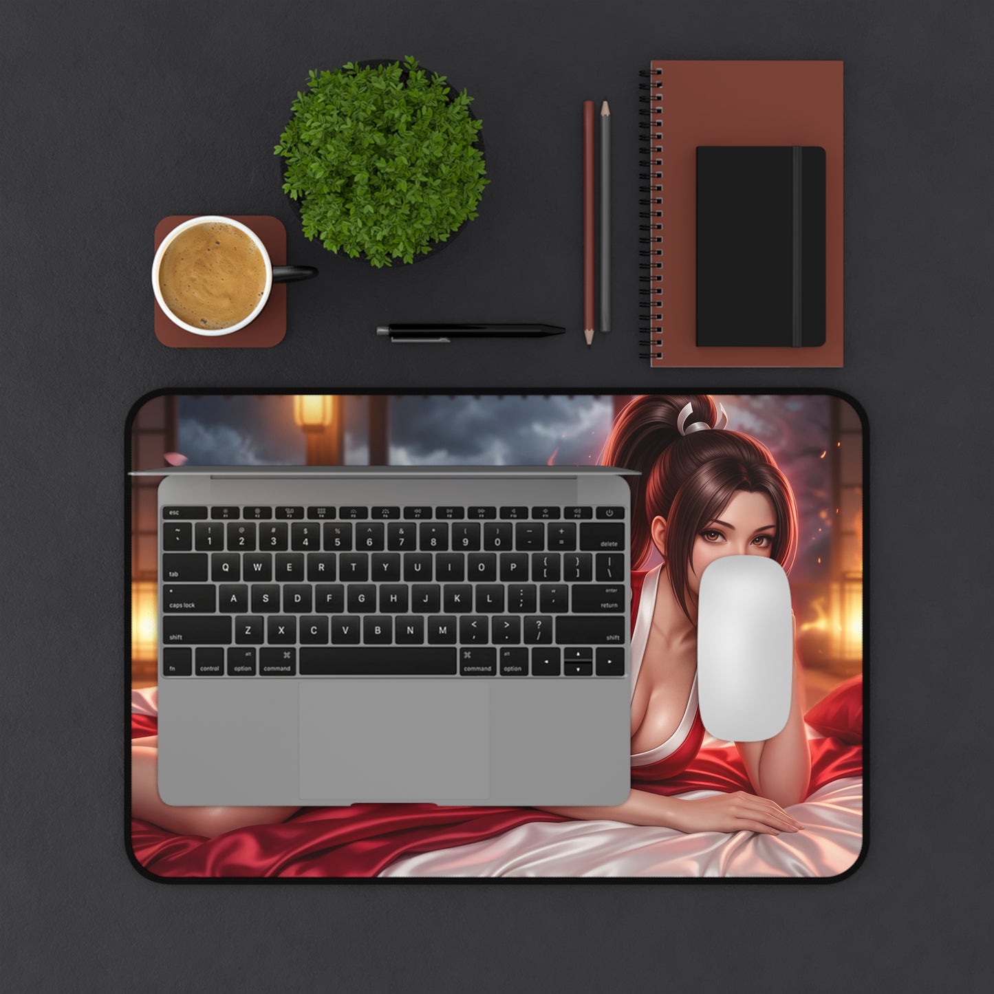 King of Fighters Mouse Pad, Mai Desk Mat, Gamer Gift XXL