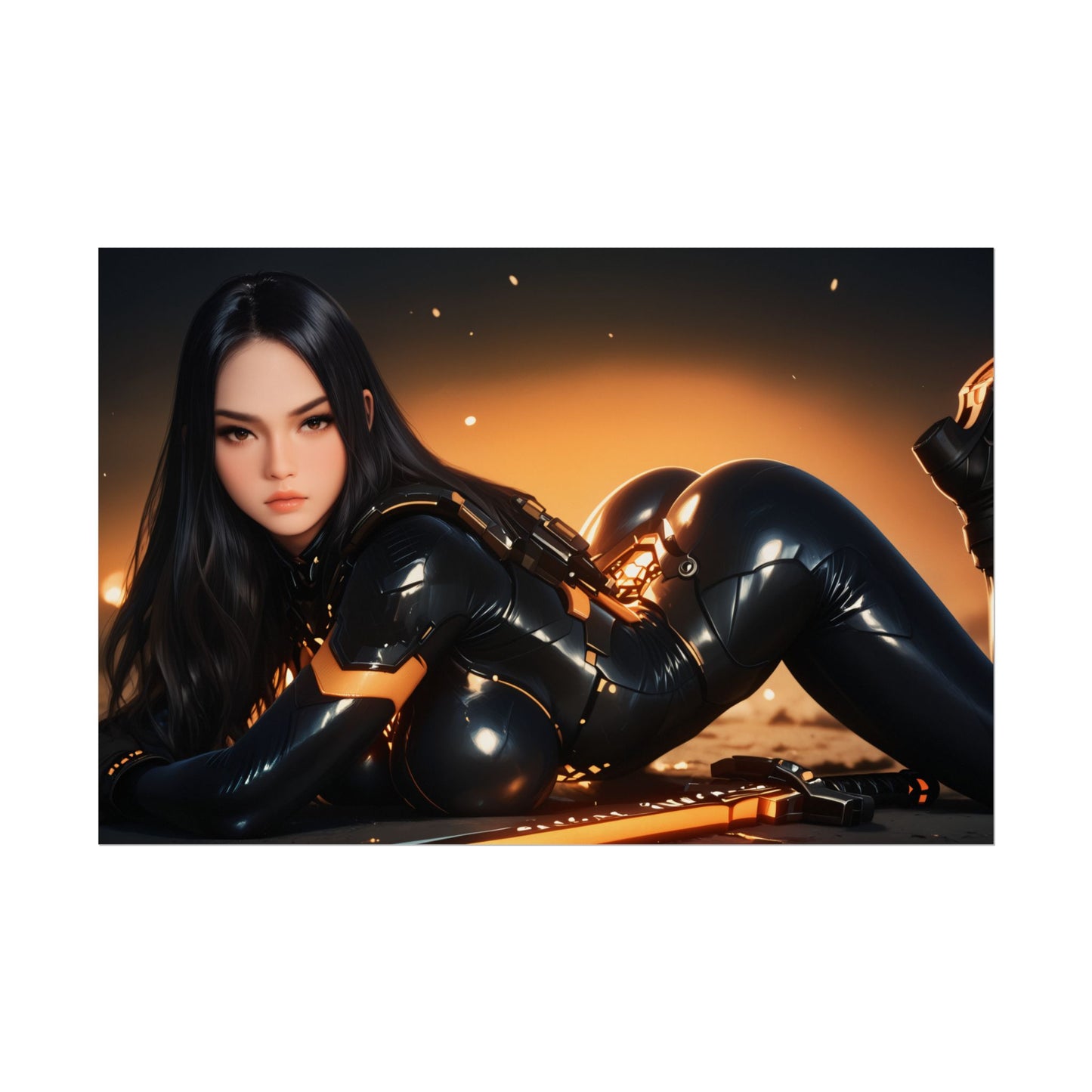 Tachy Anime Poster | Stellar Blade Waifu Wall Art for Otaku Room Decor