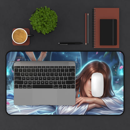 Final Fantasy Mouse Pad, Yuna Desk Mat, Anime Decor XXL